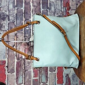 Simply Noelle Faux Leather Tote Convertible Bag